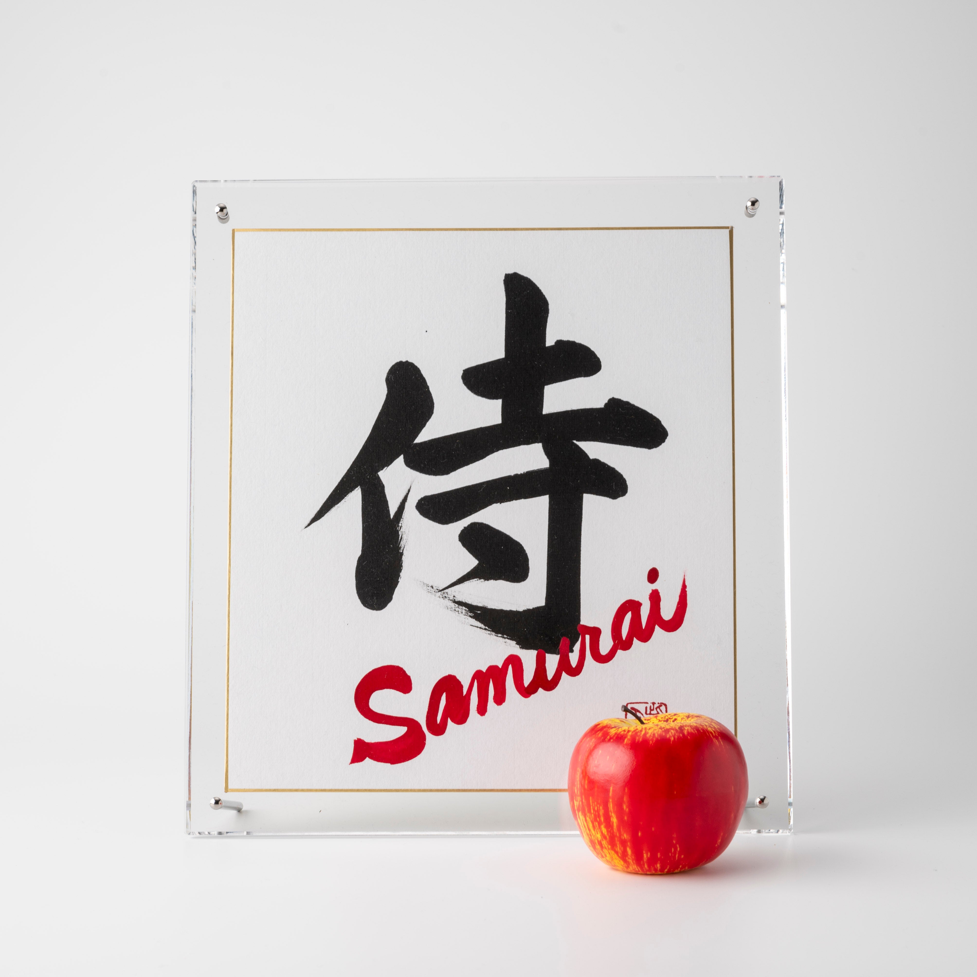 Samurai - Cadre en acrylique (livraison gratuite)